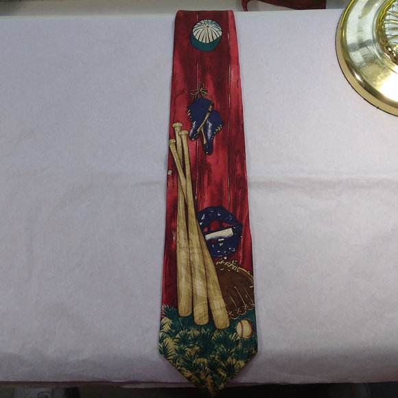 Zianetti Other - ZIANETTI Italian Silk Collect. Baseball Tie (*T21)